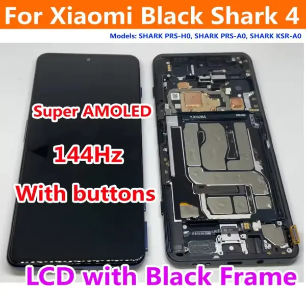 6.67 inches AMOLED LCD Replacement for Xiaomi Black Shark 4 - Image 2