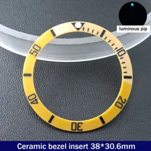Ceramic Bezel Insert for 40mm Men's Watch 234 Se321c3308cd9402198bb84f61e4f791bY