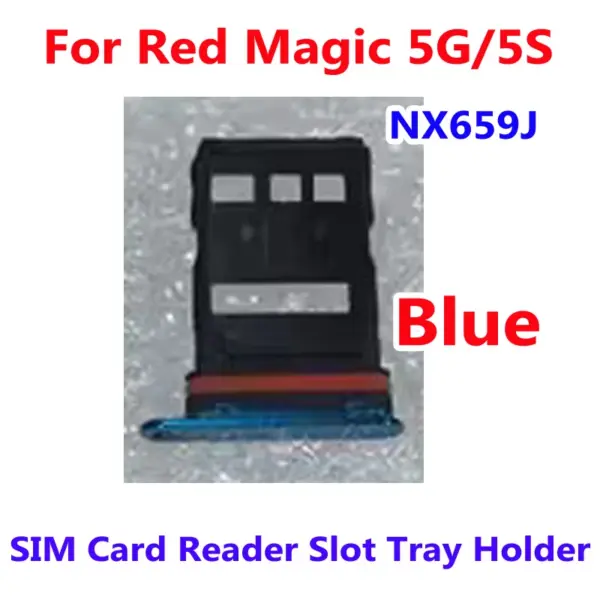 Original SIM Card Reader Tray for ZTE Nubia Red Magic Series - Image 11