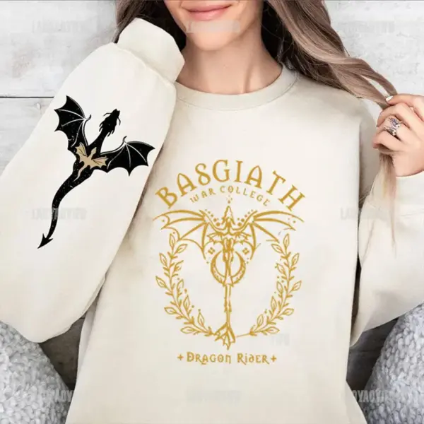 Basgiath War College Print Hoodie for Women - Image 12