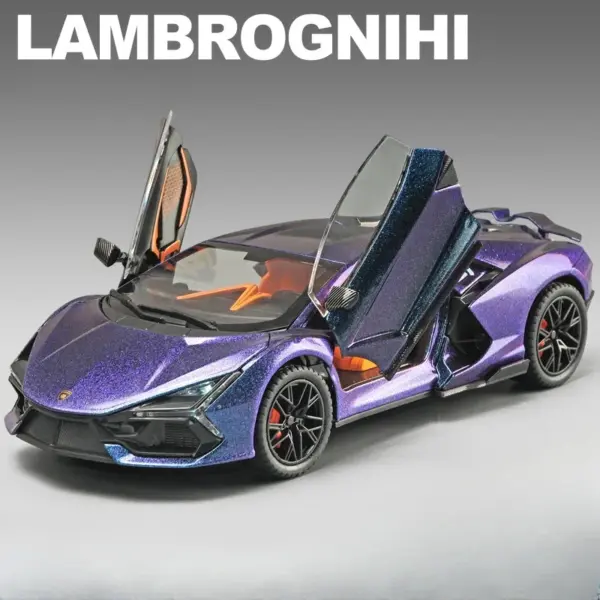 1/24 Scale Lamborghini Aventador Diecast Model - Image 7