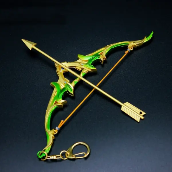 Genshin Impact Alloy Sword and Bow Model 17cm - Image 6