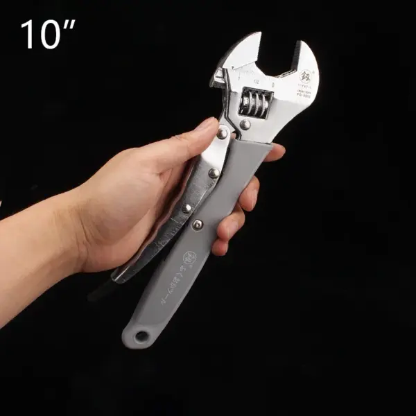 Adjustable Wrench 30-33mm Carbon Steel Tool - Image 8