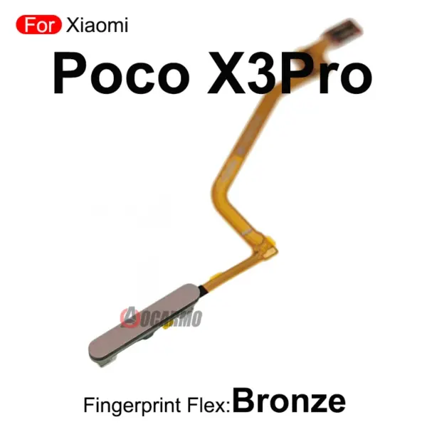 Fingerprint Sensor Home Button Flex Cable for Xiaomi POCO X3 - Image 8