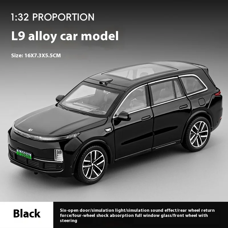 1:32 Alloy Metal SUV Model with Sound & Light 8 1:32 Alloy Metal SUV Model with Sound & Light - Image 8