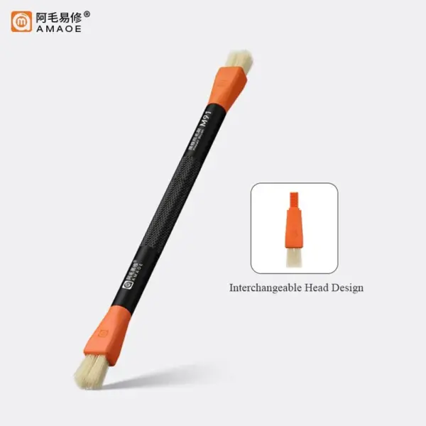 Double-Head ESD Safe Brush for Electronics