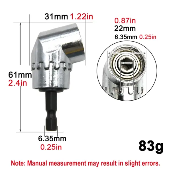 105 Degree Electric Drill Screwdriver Attachment - Image 7