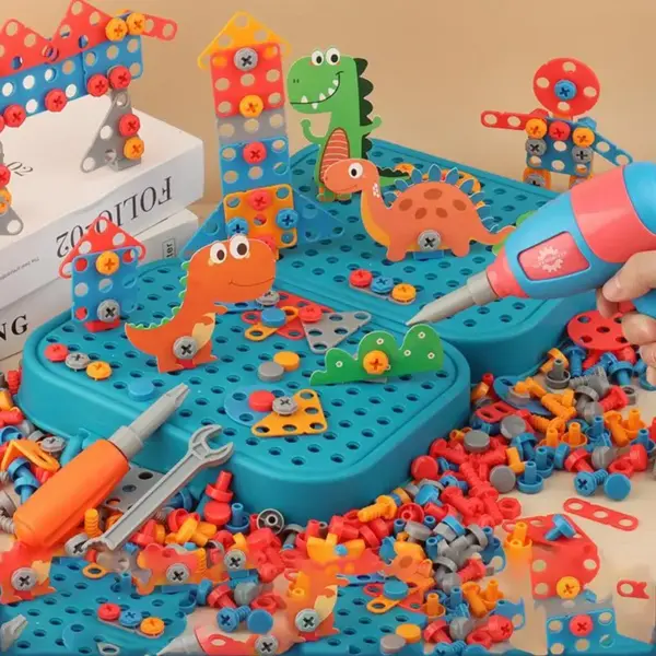 Electric Drill Puzzle Set 351pcs - Image 4
