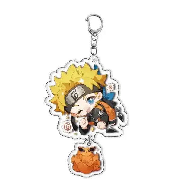 Naruto Acrylic Keychains Set of 8 Figures - Image 2