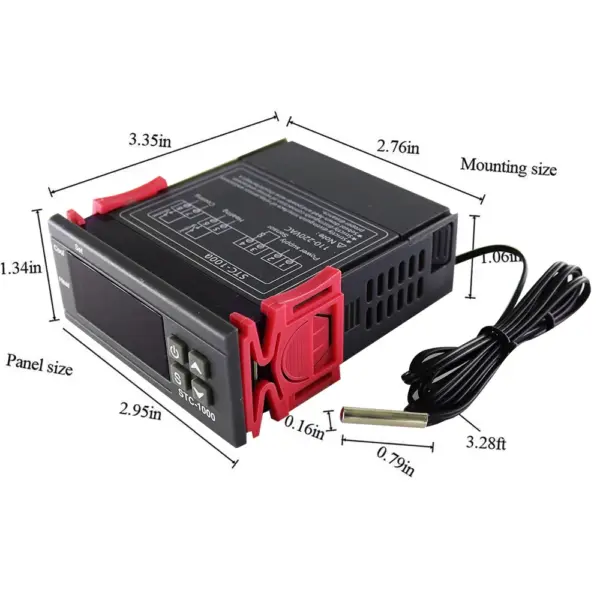 Digital Thermostat Temperature Humidity Controller - Image 3