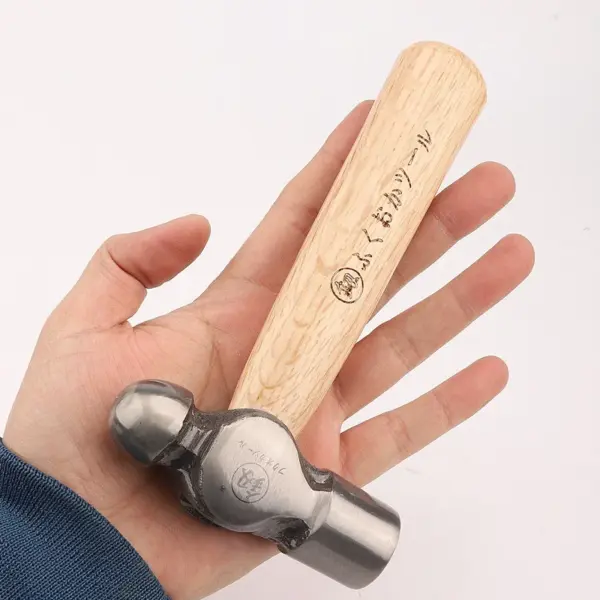 Mini Solid Wood Handle Fitter Hammer - Image 2