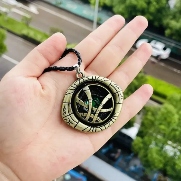 Doctor Strange Infinity Necklace with Eye of Agamotto - Image 5