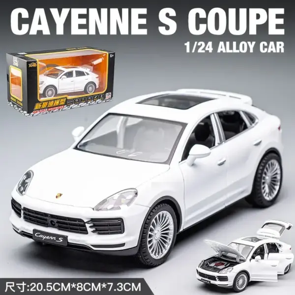 1:24 Porsche Cayenne S Alloy Car Model - Image 7