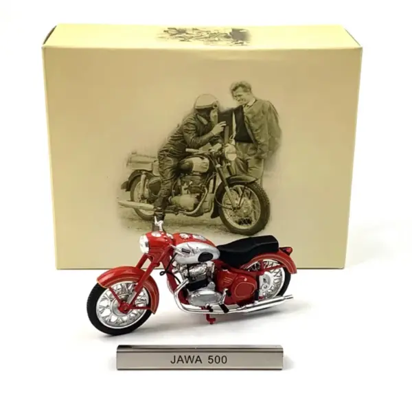 Atlas 1/24 Scale JAWA 500 Motorcycle Model - Image 5