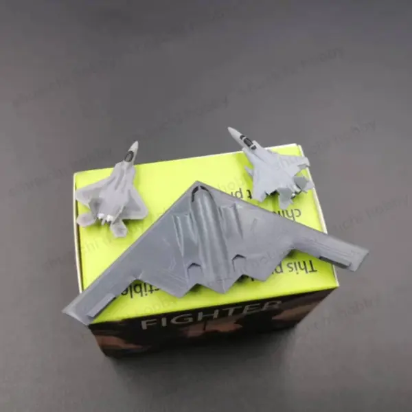 1 Set 1/700 Scale F-22 F-15 B-2 Model Kit - Image 2
