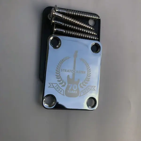Custom Neck Plate for Strato and Tele Guitars - Image 5