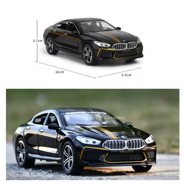 1:32 M8 Alloy Diecast Mini SUV Model Car - Image 9