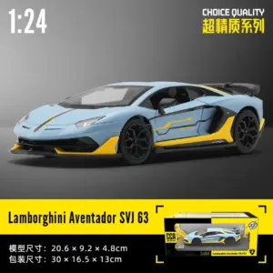 Diecast 1:24 Lamborghini SVJ63 Model Car 43 Se5352b12e3cc4060a9aaf090ba170112R