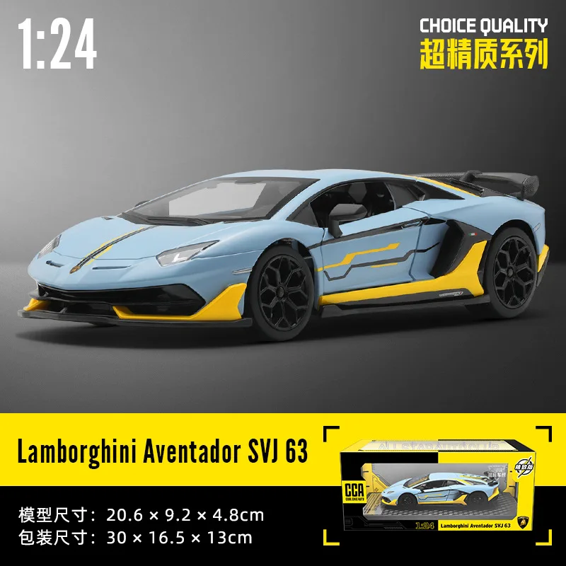 Diecast 1:24 Lamborghini SVJ63 Model Car 22 Diecast 1:24 Lamborghini SVJ63 Model Car - Image 22