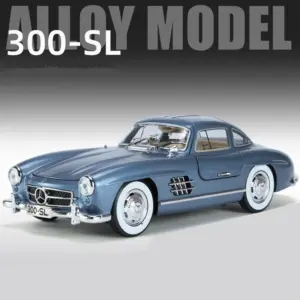 1:24 Alloy Benz 300SL Diecast Model Car 33 Se5a2695c029f4be9bd335e27399bab53z