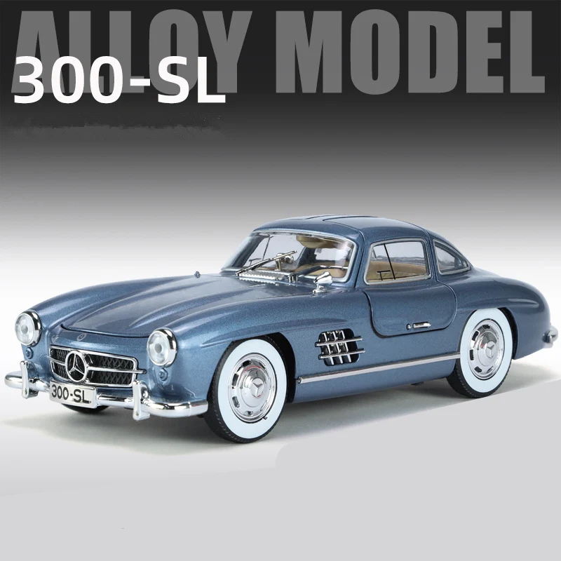 1:24 Alloy Benz 300SL Diecast Model Car 17 1:24 Alloy Benz 300SL Diecast Model Car - Image 17