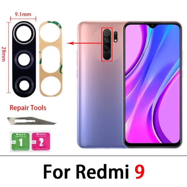 2-Piece Camera Glass for Xiaomi Redmi Series - Image 19