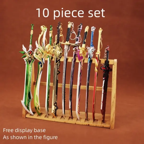 Genshin Impact Alloy Sword Keychain Accessory - Image 25