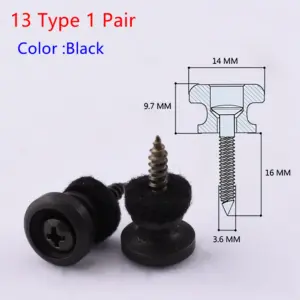 Guitar and Bass Strap Button Pins Set 31 Se5c3ed5fad2b436e88c3b363a91963ed3
