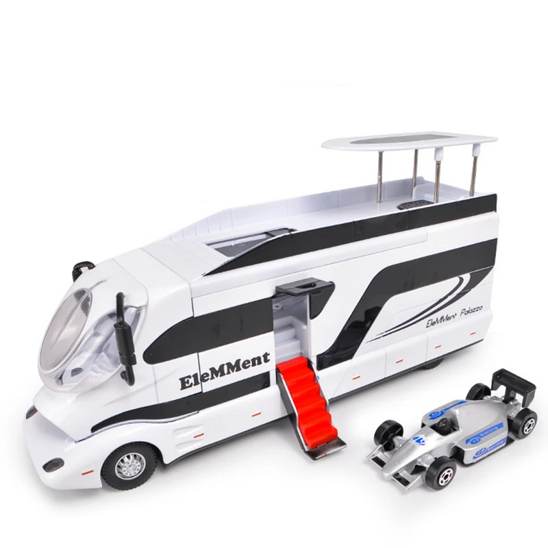 Alloy RV Camper Van Model Toy for Collectors 8 Alloy RV Camper Van Model Toy for Collectors - Image 8