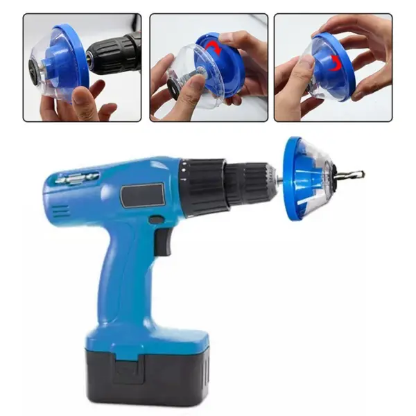 Drill Dust Cover Attachment for Easy Cleanup - Image 6