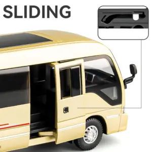 1:32 Alloy Model Luxury Bus Diecast Vehicle 13 Se677e221a9df4bcebf143205cc49c46aY
