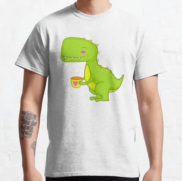 Funny Kawaii T-Rex Graphic T-Shirt S-6XL - Image 9