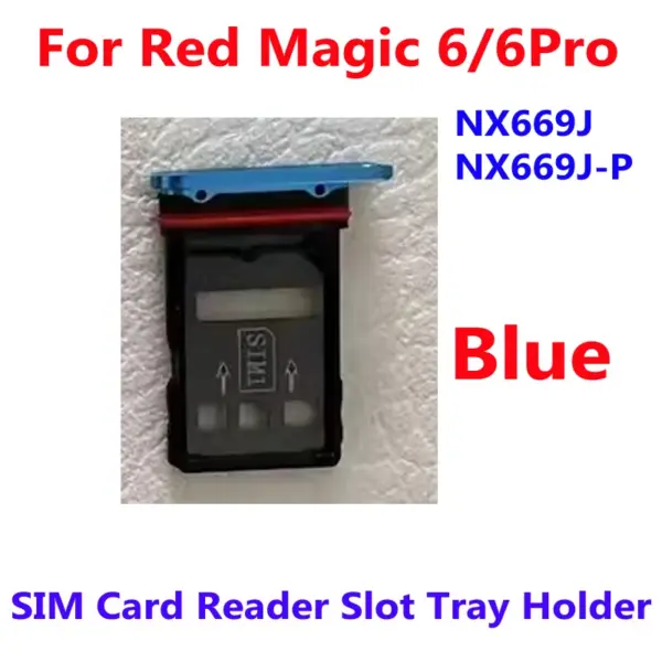 Original SIM Card Reader Tray for ZTE Nubia Red Magic Series - Image 6