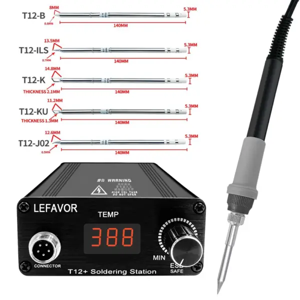 T12 75W Digital Soldering Iron Station - Image 14