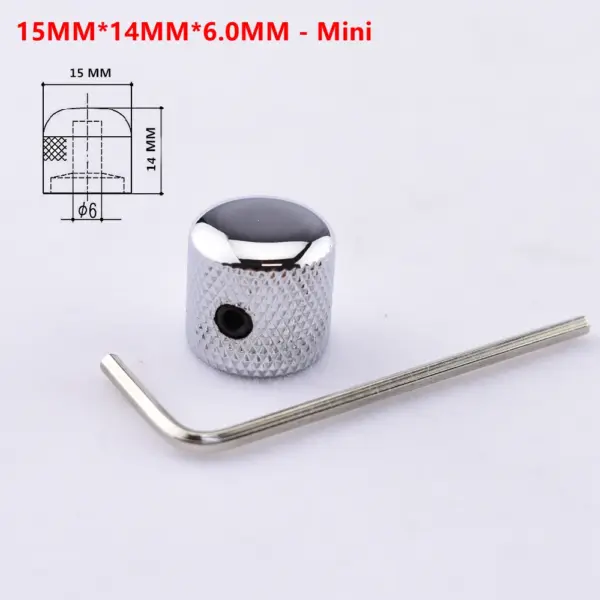 Dome Metal Knob for Electric Guitar Bass - Image 14