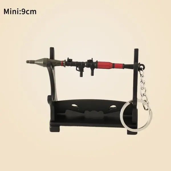 PUBG Mini Gun Metal Keychain RPG 98K AWM - Image 6