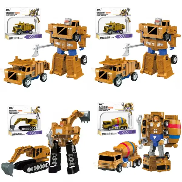 BKK Alloy Engineering Deformation Car Robot