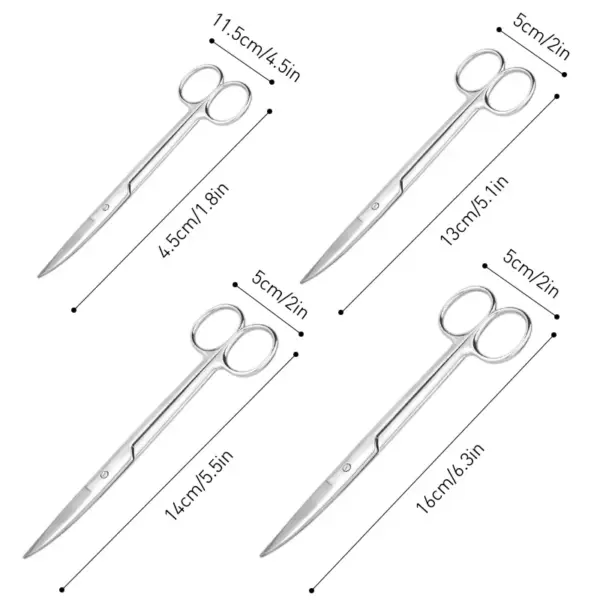 Stainless Steel Surgical Scissors for Veterinary Use - Image 2