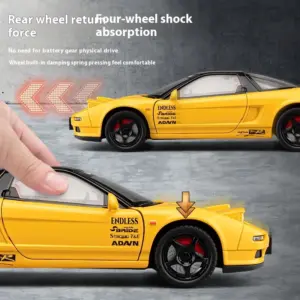 Honda Acura NSX NA1 1:22 Diecast Car Model 14 Se7009586dd2c470b85bc54343bdf7bcce