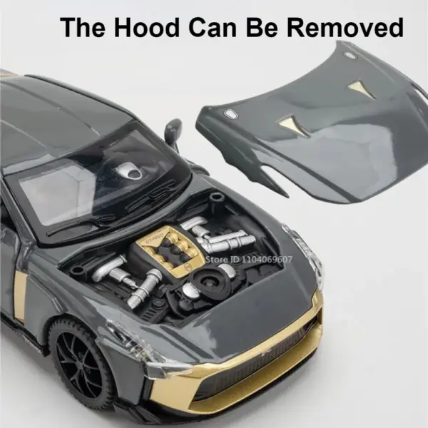 1:32 GT-R50 Sports Car Model Diecast Toy - Image 2