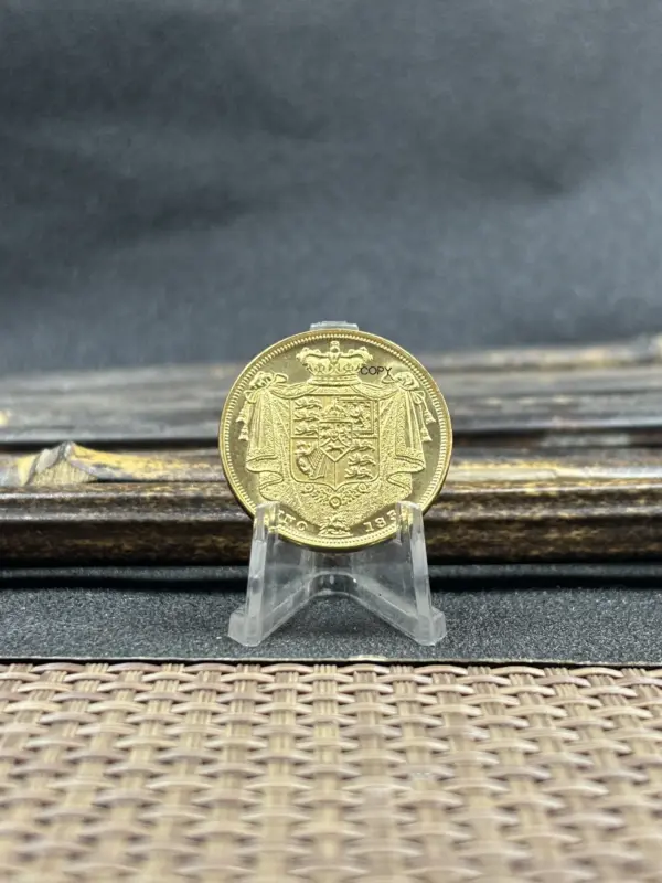 Replica Gold Coin William IV 1840 Commemorative - Image 4
