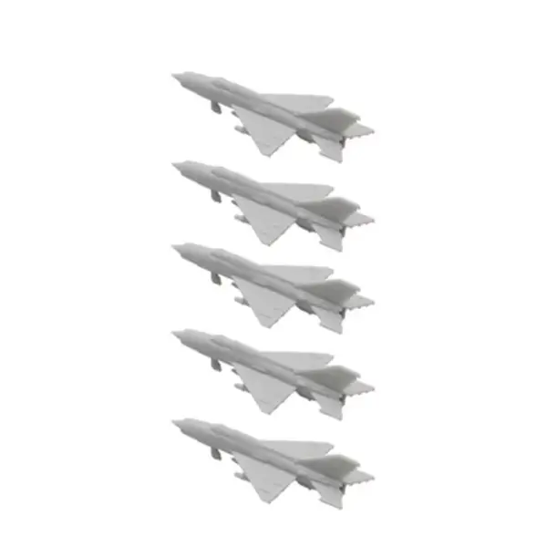 5PCS Mig-21 Fighter Jet Model Set - Image 9