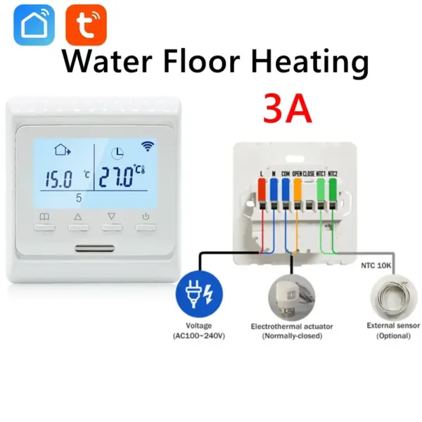 WiFi Programmable Thermostat for Underfloor Heating - Image 11