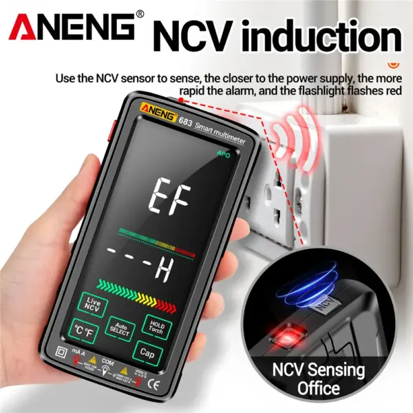 ANENG 683 Smart Digital Multimeter 6000 Counts - Image 3