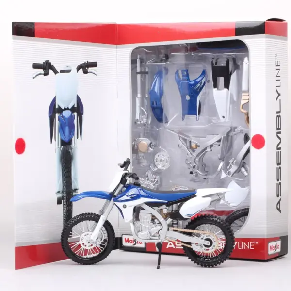 Maisto 1:12 Yamaha YZ450F Diecast Model Motorcycle - Image 7
