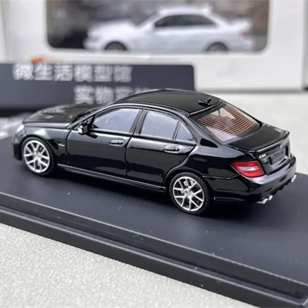 Diecast 1:64 Benz C63 W204 507 Model Car - Image 6