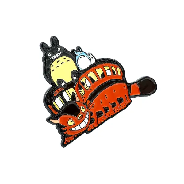Totoro Metal Badge Brooch Unique Collectible - Image 3