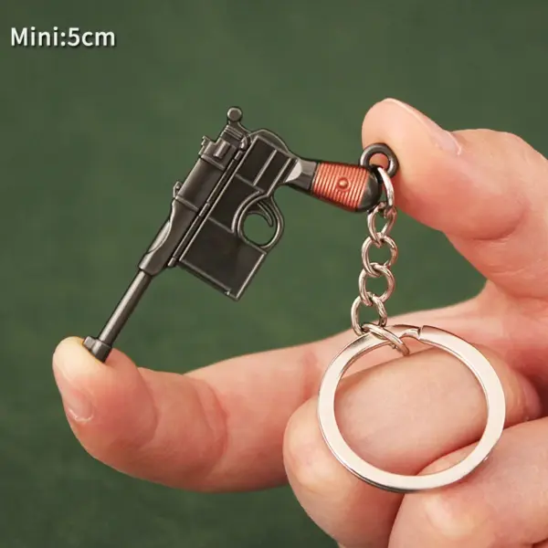 PUBG Mini Gun Keychain Alloy S1897 Model - Image 11