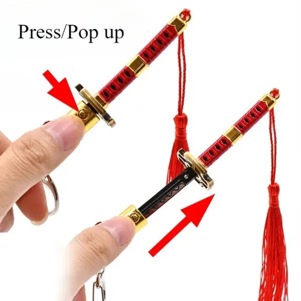 22cm Sandai Kitetsu Zoro Sword Model - Image 2