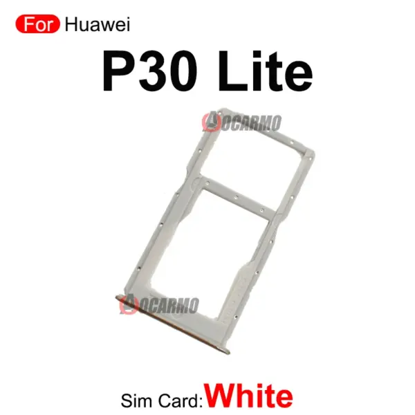 Huawei P30 Lite SIM Card Tray Replacement Blue - Image 4
